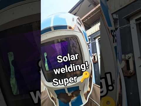 EG4 6000 XP SOLAR WELDING  THE TRACTOR #solar #welding