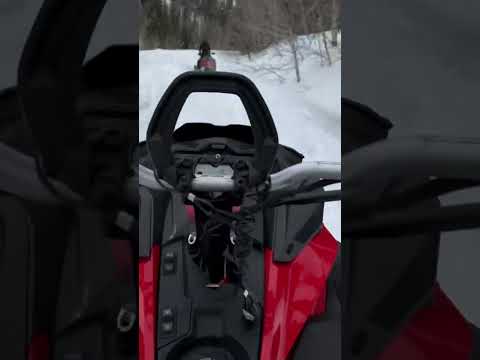 Always an adventure getting a sled off the mountain!