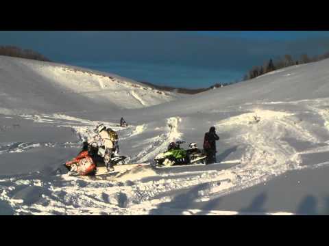 Sahen Skinner & Ryan Berchtold Catching Air Part II - Burandt's Backcountry Adventure