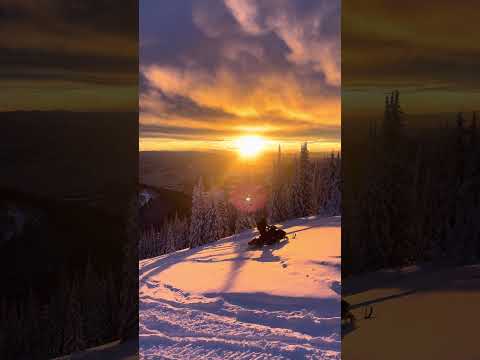 Nothing better than a sunset in the mountains