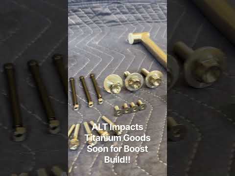 ALT Impact Titanium Goodies for the Boost Build. Stay tuned for full video of install! #SledsnIron