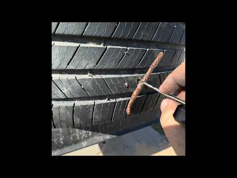 Gluetread tire repair
