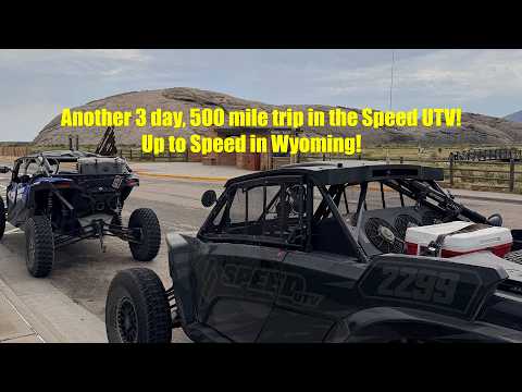 3 Days Across Wyoming in UTVs | 500+ Miles, Bighorn Mountains & the Speed UTV