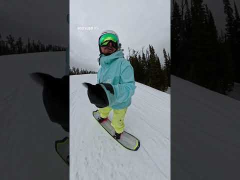 Mr k green run #bigsky #winter #insta360 #snowboarding #snow #instagram