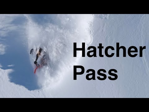 Snowbiking Hatcher Pass Alaska