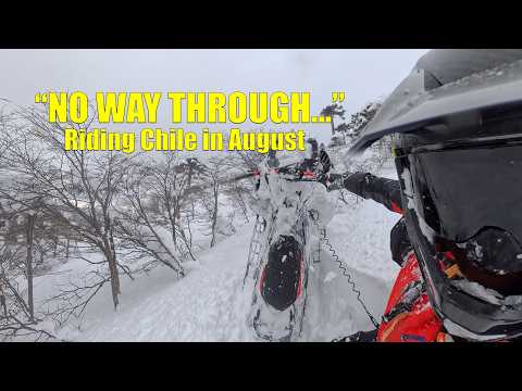 The Battle to Reach the Top | Snowmobiling Central Chile