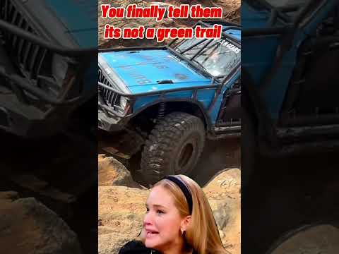 Sometimes it’s better they don’t know where they are going!😂😂 #offroad #funny #rockcrawler #xjlife