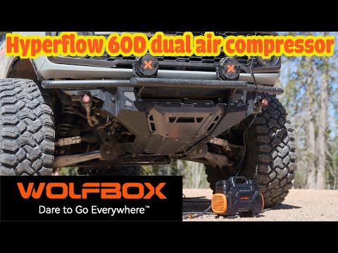 The New Wolfbox Hyperflow 60D dual air compressor, how does it compare???