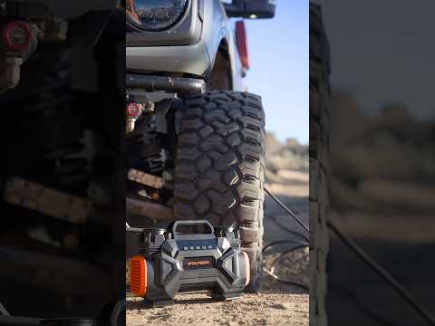 New portable dual air compressor from @WOLFBOXOfficial