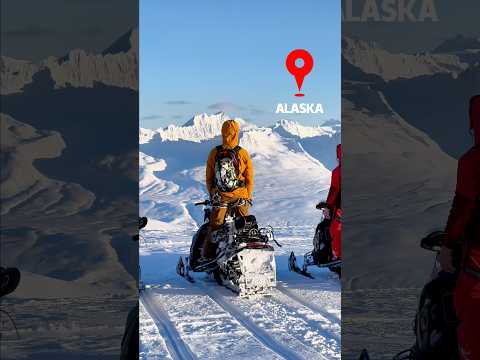 I miss winter. I miss Alaska. The skiing and snowmobiling is unreal. The views are also unreal!