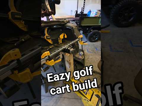 golf cart hitch build #golf