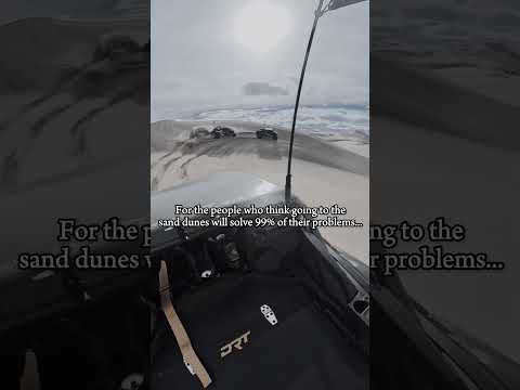 Going to the dunes will solve all your problems!! #fyp #facts #problemsolved