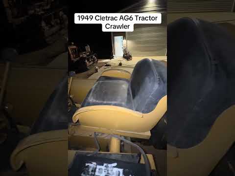 1949 Cletrac AG6 Tractor! This was a great running tractor. Direct electric start.