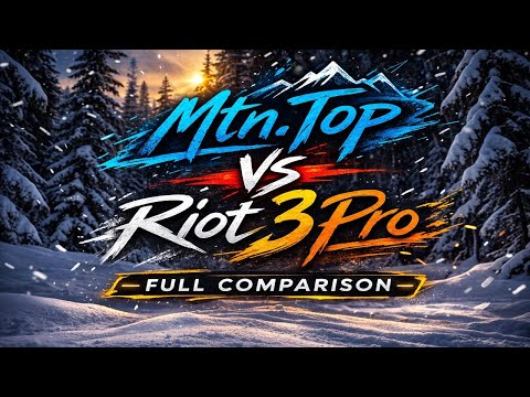 Mtn.Top Versus Riot 3 Pro Snowbike Showdown!